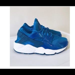 Youth Blue Nike Huarache Run